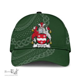 Irish Everard Coat Of Arms - Irish Family Crest St Patrick's Day Irish Cap
