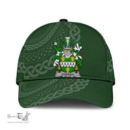 Irish Coffey Coat Of Arms - Irish Family Crest St Patrick's Day Irish Cap