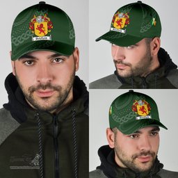 Irish Delafield Coat Of Arms - Irish Family Crest St Patrick's Day Irish Cap