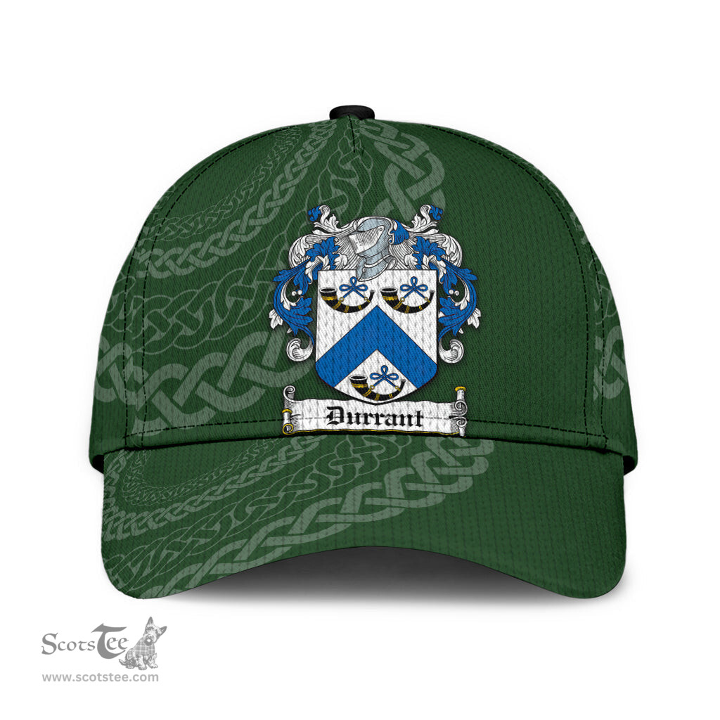 Irish Durrant Coat Of Arms - Irish Family Crest St Patrick's Day Irish Cap