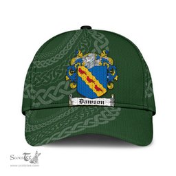 Irish Dawson Coat Of Arms - Irish Family Crest St Patrick's Day Irish Cap