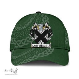 Irish Fitzmaurice Coat Of Arms - Irish Family Crest St Patrick's Day Irish Cap