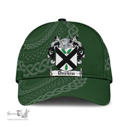 Irish Durkin Coat Of Arms - Irish Family Crest St Patrick's Day Irish Cap