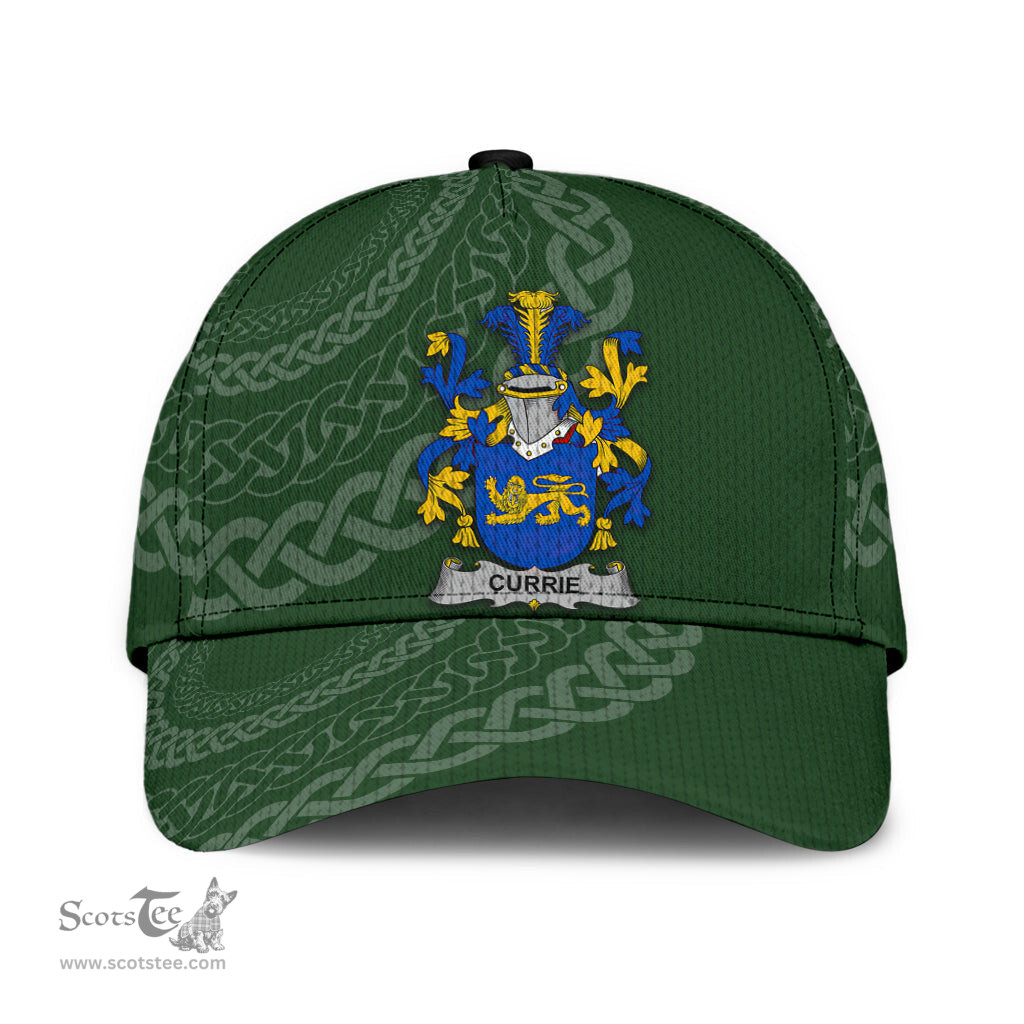 Irish Currie Coat Of Arms - Irish Family Crest St Patrick's Day Irish Cap