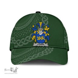 Irish Currie Coat Of Arms - Irish Family Crest St Patrick's Day Irish Cap