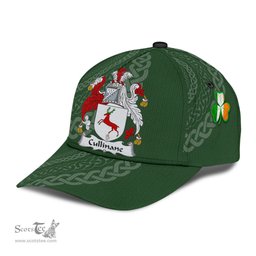 Irish Cullinane Coat Of Arms - Irish Family Crest St Patrick's Day Irish Cap