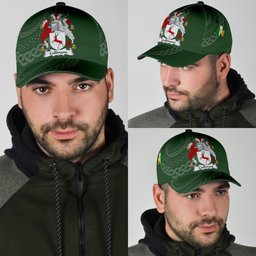 Irish Cullinane Coat Of Arms - Irish Family Crest St Patrick's Day Irish Cap