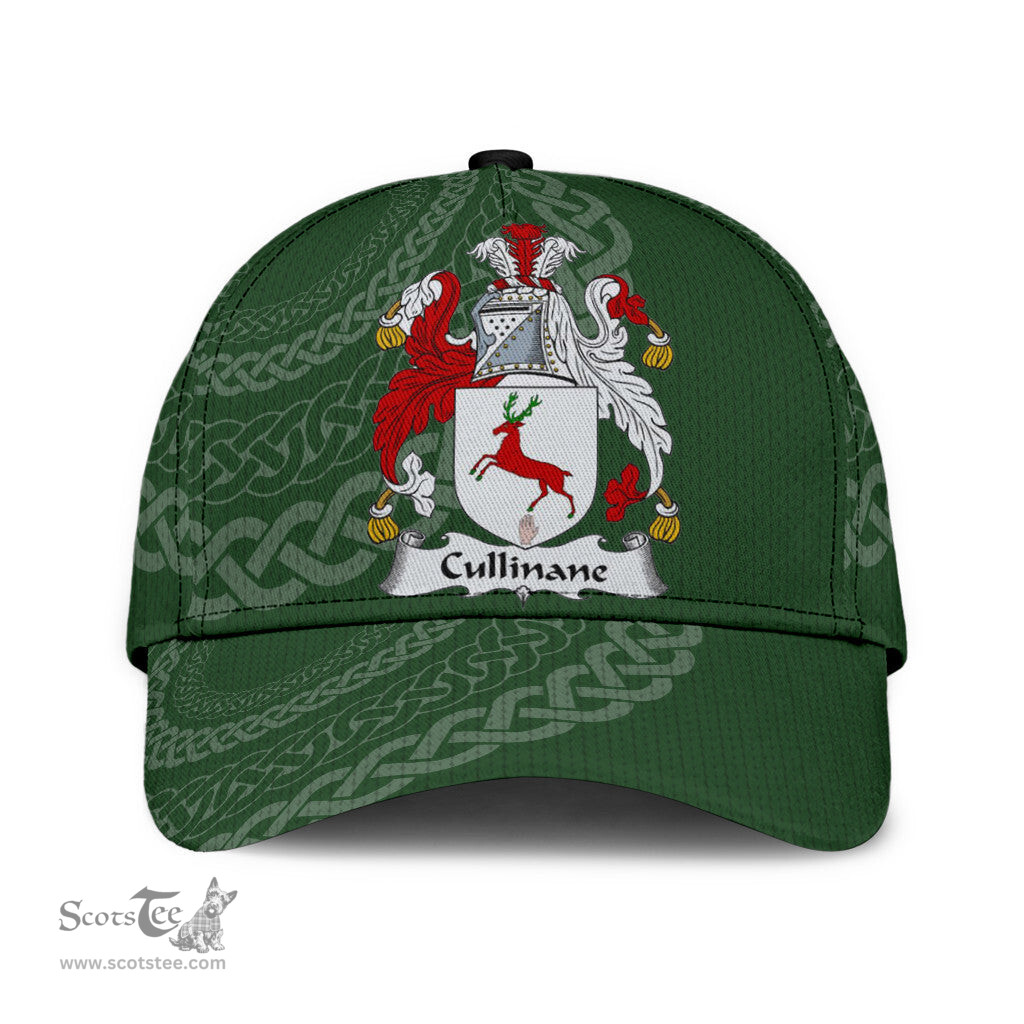 Irish Cullinane Coat Of Arms - Irish Family Crest St Patrick's Day Irish Cap