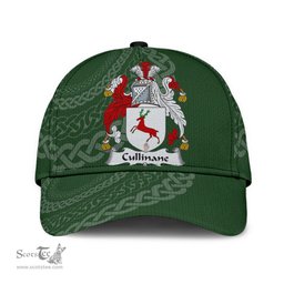 Irish Cullinane Coat Of Arms - Irish Family Crest St Patrick's Day Irish Cap