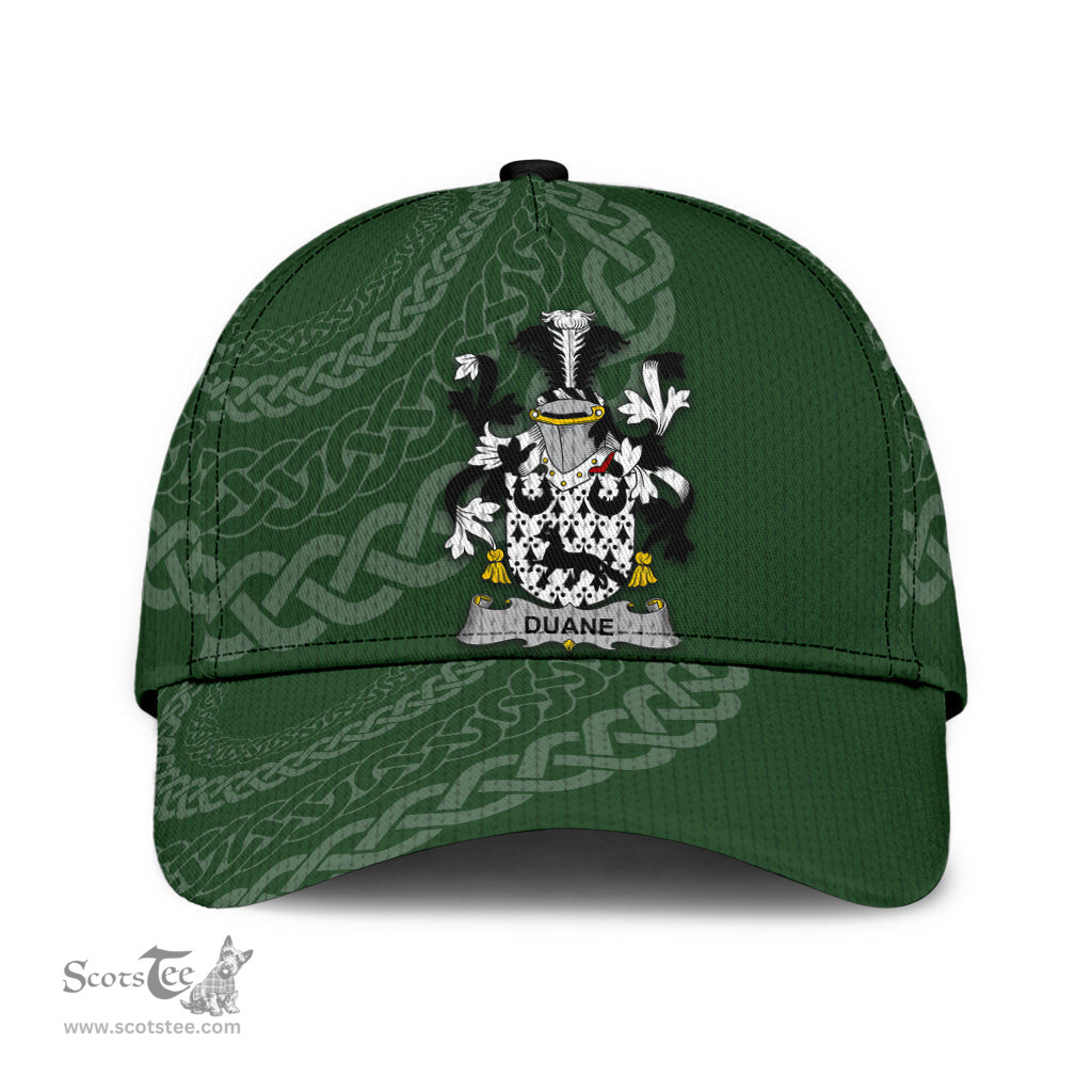 Irish Duane Coat Of Arms - Irish Family Crest St Patrick's Day Irish Cap