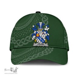 Irish Coyne Coat Of Arms - Irish Family Crest St Patrick's Day Irish Cap