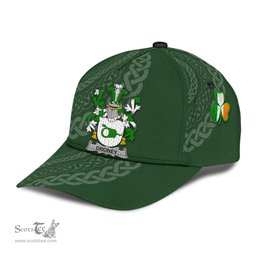 Irish Droney Coat Of Arms - Irish Family Crest St Patrick's Day Irish Cap
