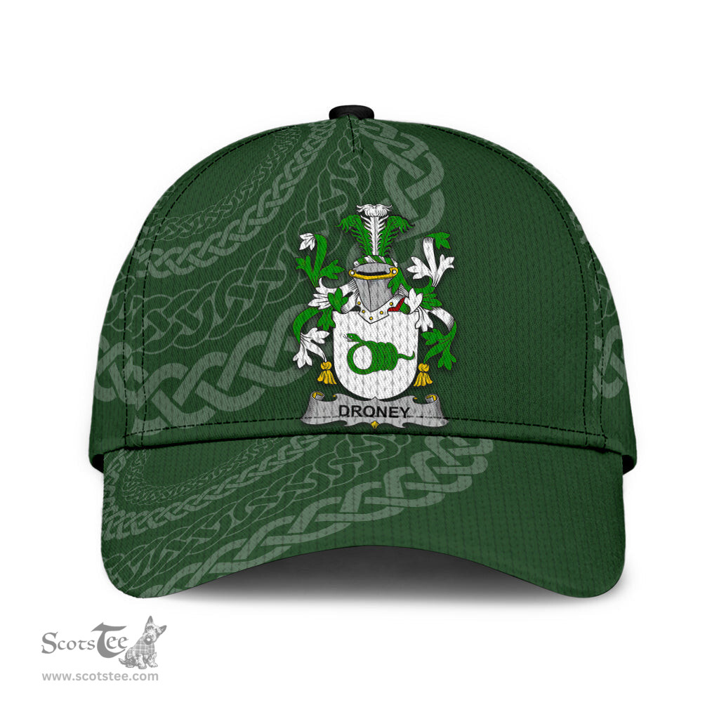 Irish Droney Coat Of Arms - Irish Family Crest St Patrick's Day Irish Cap