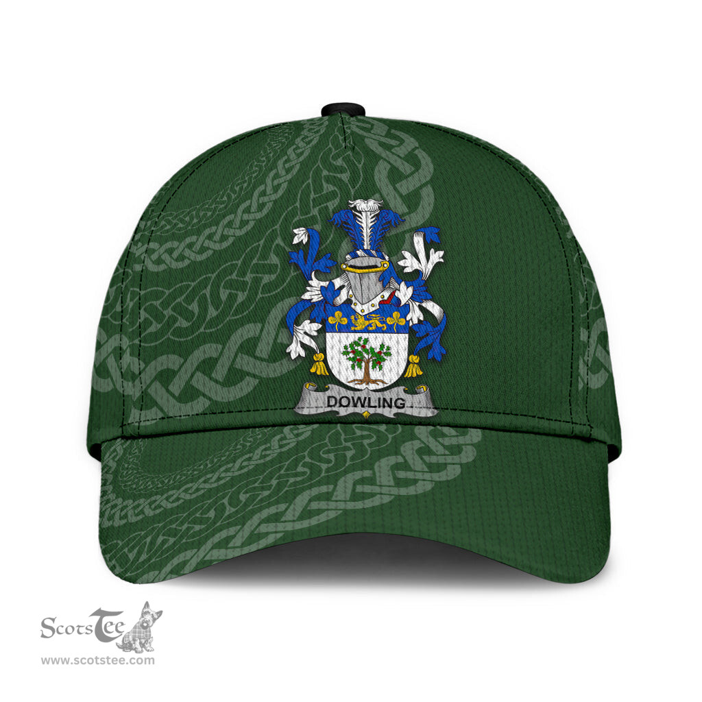 Irish Dowling Coat Of Arms - Irish Family Crest St Patrick's Day Irish Cap