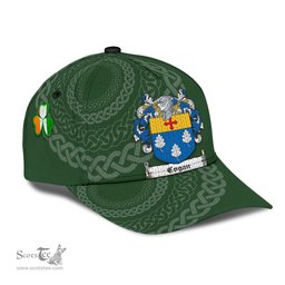 Irish Cogan Coat Of Arms Kildare Irelandarms - Irish Family Crest St Patrick's Day Irish Cap
