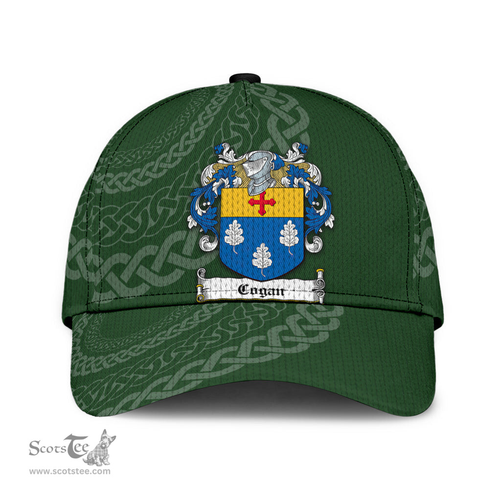 Irish Cogan Coat Of Arms Kildare Irelandarms - Irish Family Crest St Patrick's Day Irish Cap
