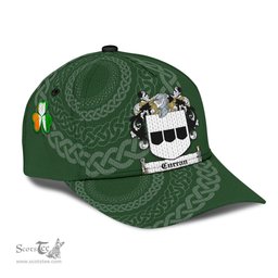 Irish Curran Coat Of Arms - Irish Family Crest St Patrick's Day Irish Cap