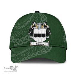 Irish Curran Coat Of Arms - Irish Family Crest St Patrick's Day Irish Cap