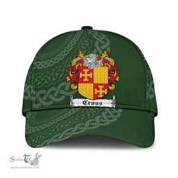 Irish Cross Coat Of Arms - Irish Family Crest St Patrick's Day Irish Cap