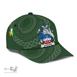 Irish Douse Coat Of Arms - Irish Family Crest St Patrick's Day Irish Cap
