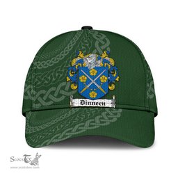 Irish Dinneen Coat Of Arms - Irish Family Crest St Patrick's Day Irish Cap