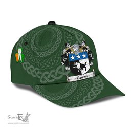 Irish Doran Coat Of Arms - Irish Family Crest St Patrick's Day Irish Cap