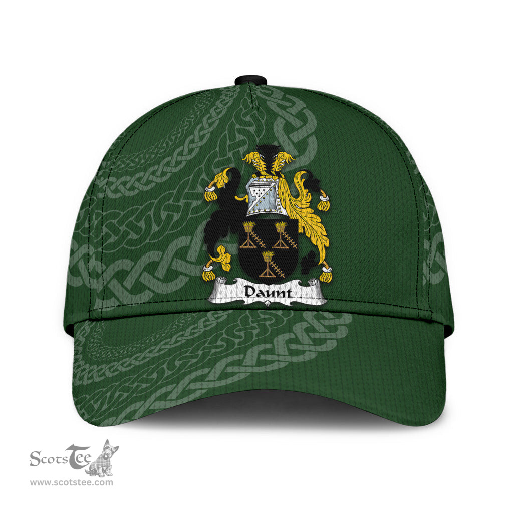 Irish Daunt Coat Of Arms - Irish Family Crest St Patrick's Day Irish Cap