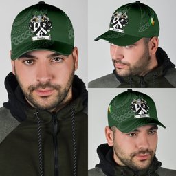 Irish Dobbs Coat Of Arms - Irish Family Crest St Patrick's Day Irish Cap