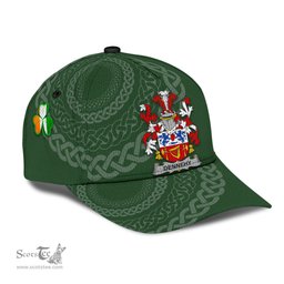 Irish Dennehy Coat Of Arms - Irish Family Crest St Patrick's Day Irish Cap