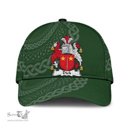 Irish Dick Coat Of Arms - Irish Family Crest St Patrick's Day Irish Cap