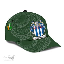 Irish Cooke Coat Of Arms - Irish Family Crest St Patrick's Day Irish Cap