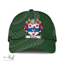 Irish Delany Coat Of Arms - Irish Family Crest St Patrick's Day Irish Cap