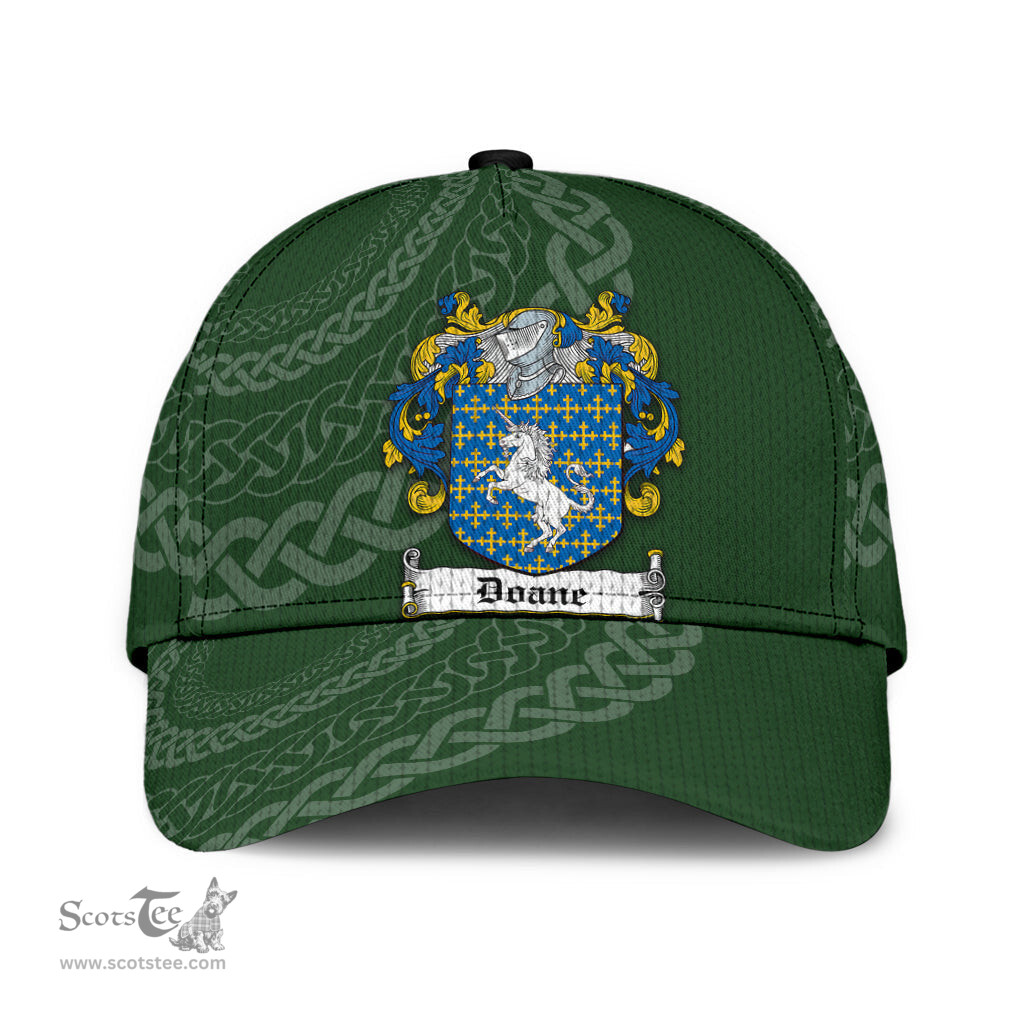 Irish Doane Coat Of Arms - Irish Family Crest St Patrick's Day Irish Cap
