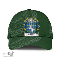 Irish Doane Coat Of Arms - Irish Family Crest St Patrick's Day Irish Cap