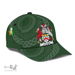Irish Creagh Coat Of Arms II Irisharms - Irish Family Crest St Patrick's Day Irish Cap