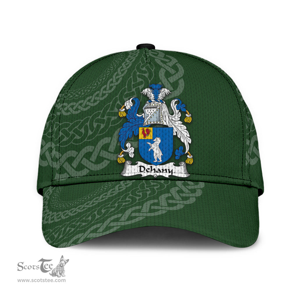 Irish Dehany Coat Of Arms - Irish Family Crest St Patrick's Day Irish Cap