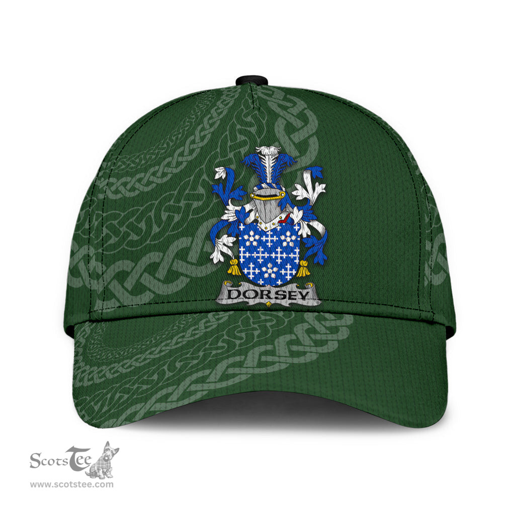 Irish Dorsey Coat Of Arms - Irish Family Crest St Patrick's Day Irish Cap
