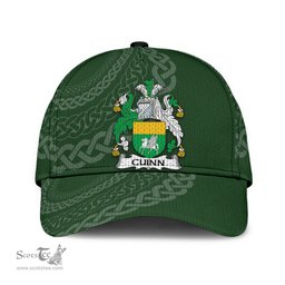 Irish Cuinn Coat Of Arms - Irish Family Crest St Patrick's Day Irish Cap