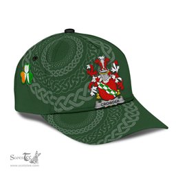 Irish Crowder Coat Of Arms - Irish Family Crest St Patrick's Day Irish Cap