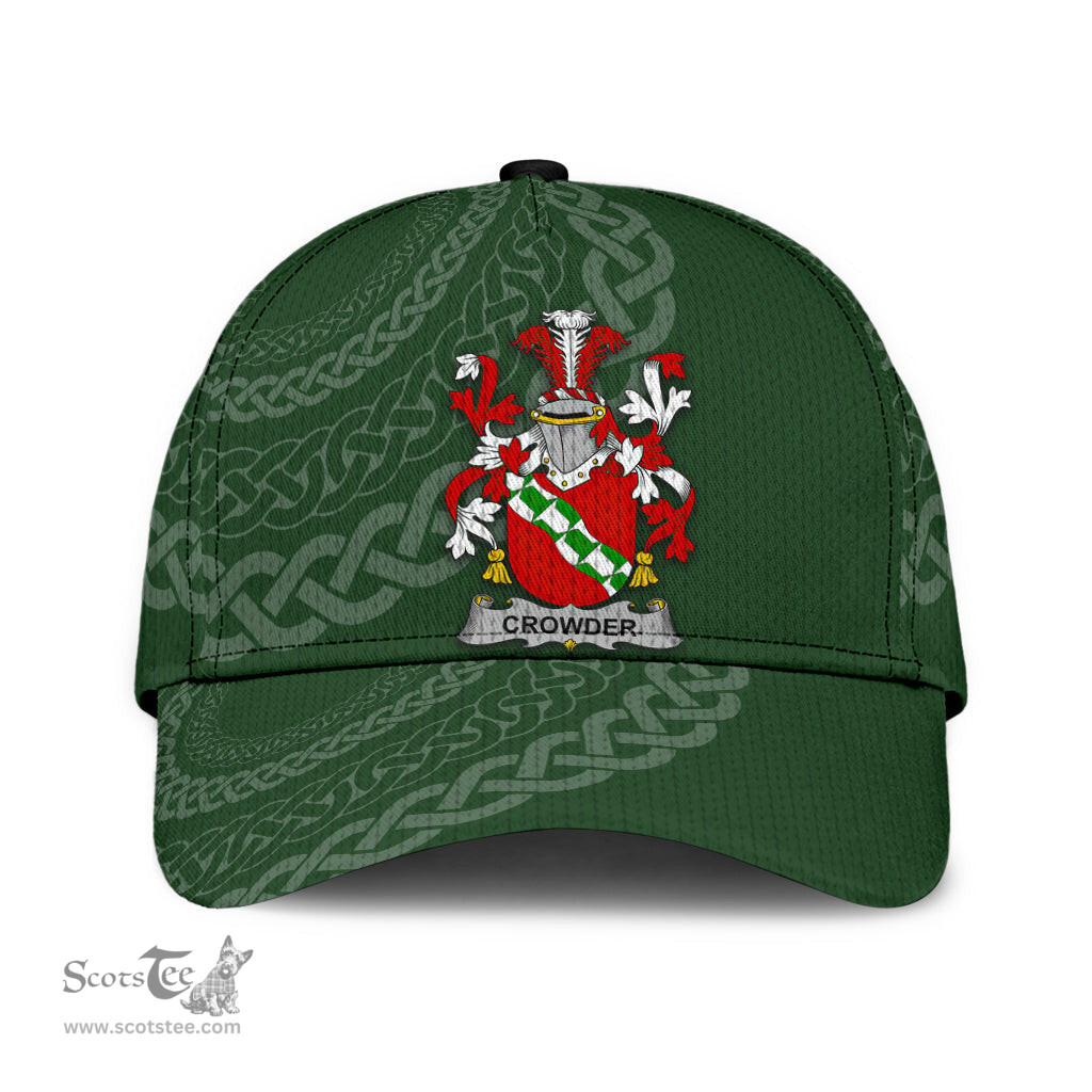 Irish Crowder Coat Of Arms - Irish Family Crest St Patrick's Day Irish Cap