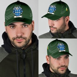 Irish Darcy Coat Of Arms - Irish Family Crest St Patrick's Day Irish Cap