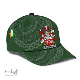 Irish Corcoran Coat Of Arms - Irish Family Crest St Patrick's Day Irish Cap