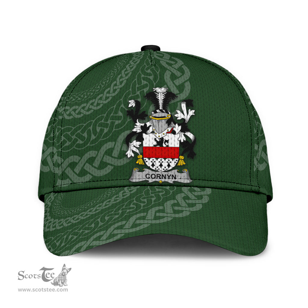 Irish Cornyn Coat Of Arms - Irish Family Crest St Patrick's Day Irish Cap