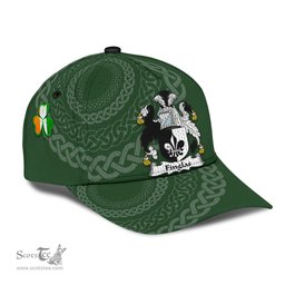Irish Finglas Coat Of Arms - Irish Family Crest St Patrick's Day Irish Cap