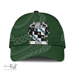 Irish Cuffe Coat Of Arms - Irish Family Crest St Patrick's Day Irish Cap