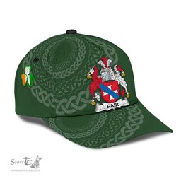 Irish Fair Coat Of Arms - Irish Family Crest St Patrick's Day Irish Cap