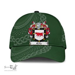 Irish Cole Coat Of Arms - Irish Family Crest St Patrick's Day Irish Cap