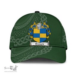 Irish Cusack Coat Of Arms - Irish Family Crest St Patrick's Day Irish Cap