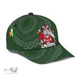 Irish Fitzedmonds Coat Of Arms - Irish Family Crest St Patrick's Day Irish Cap