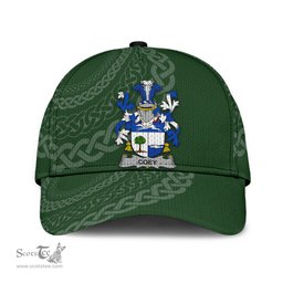 Irish Coey Coat Of Arms - Irish Family Crest St Patrick's Day Irish Cap